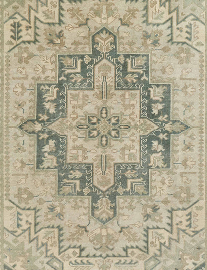 Tapis en laine noué à la main Isandro