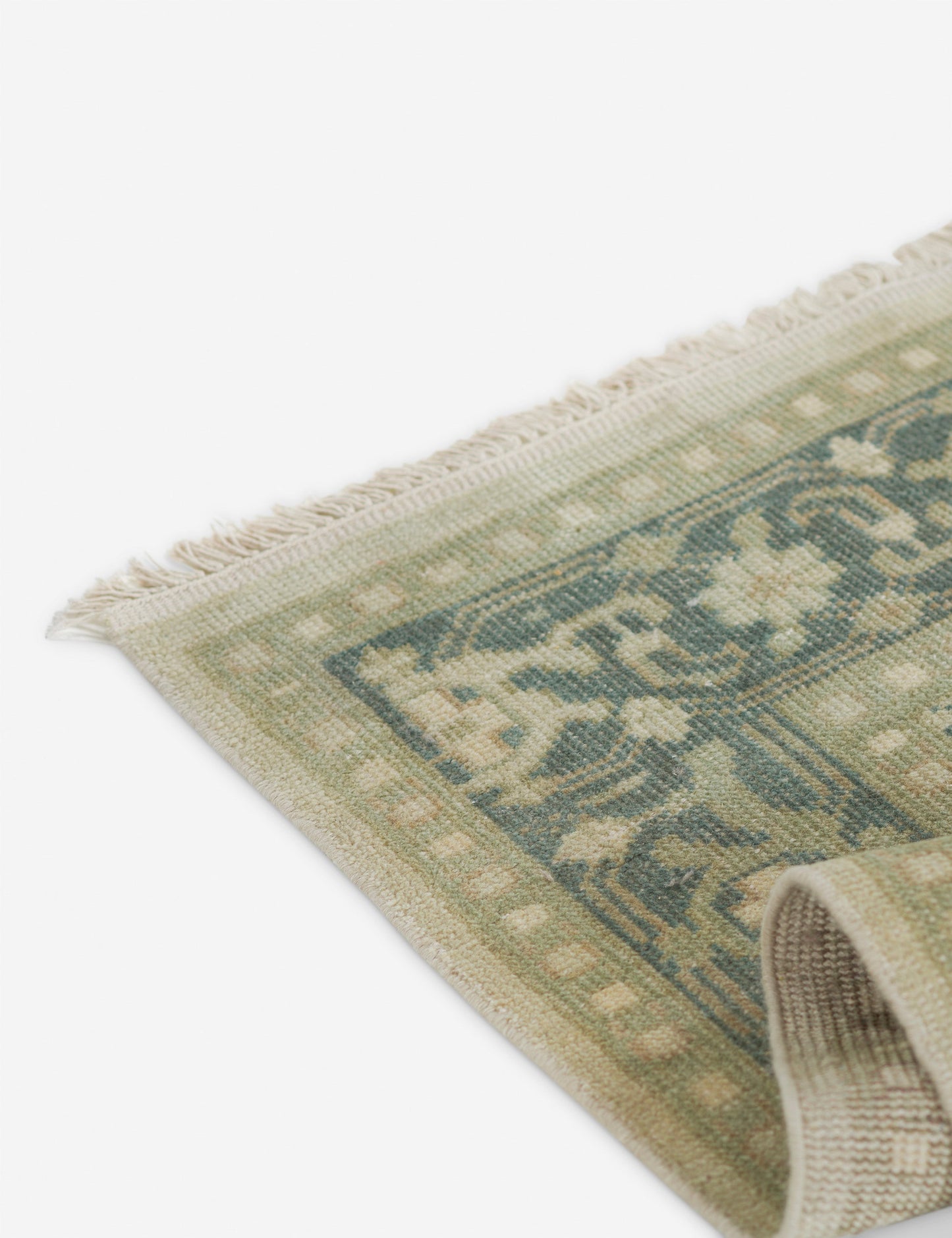 Tapis en laine noué à la main Isandro