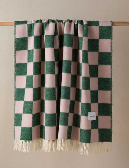 Jeté à damier par Maison Deux