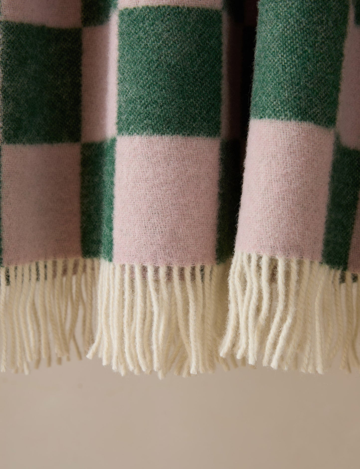 Jeté à damier par Maison Deux