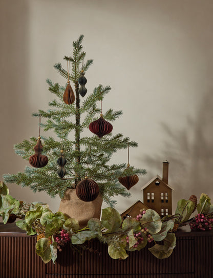 Décorations en papier Revel (lot de 4)