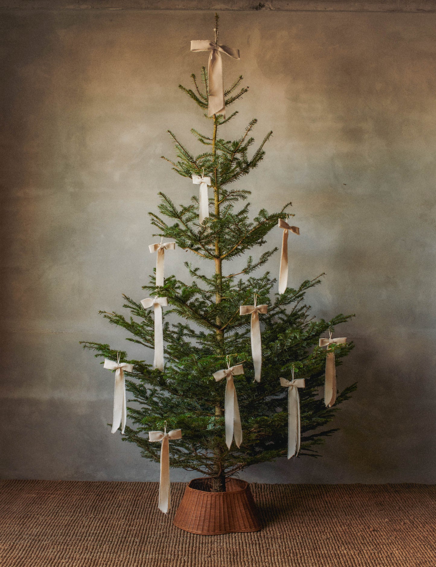 Jupe de sapin tressée par Ferm Living