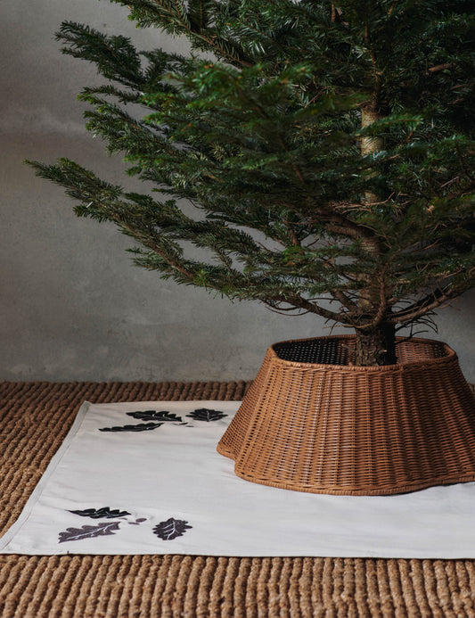 Jupe de sapin tressée par Ferm Living