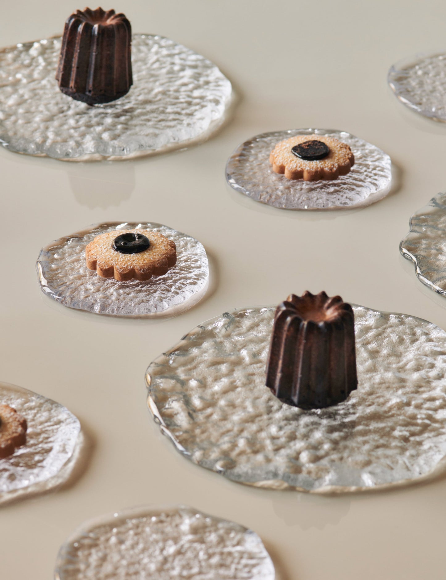 Pierres en verre Momento (lot de 2) par Ferm Living