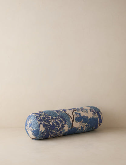 Coussin en lin Garden Walk par Sarah Sherman Samuel