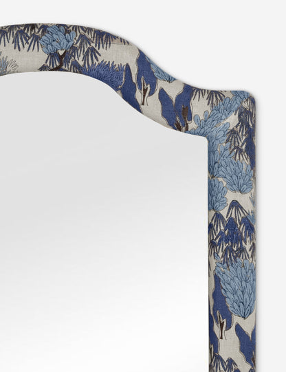 Miroir pleine longueur rembourré Garden Walk par Sarah Sherman Samuel