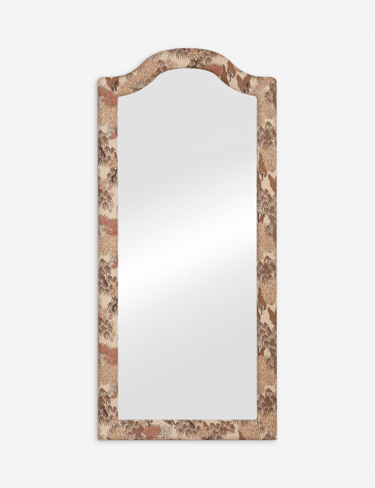 Miroir pleine longueur rembourré Garden Walk par Sarah Sherman Samuel