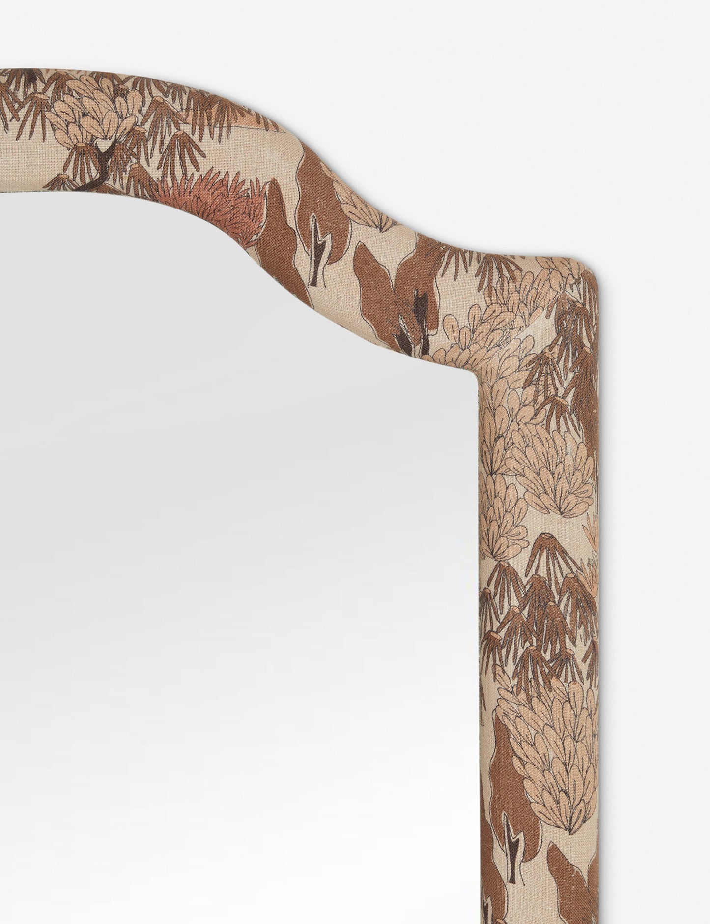 Miroir pleine longueur rembourré Garden Walk par Sarah Sherman Samuel