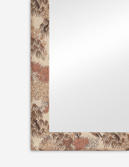 Miroir pleine longueur rembourré Garden Walk par Sarah Sherman Samuel