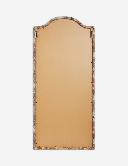 Miroir pleine longueur rembourré Garden Walk par Sarah Sherman Samuel