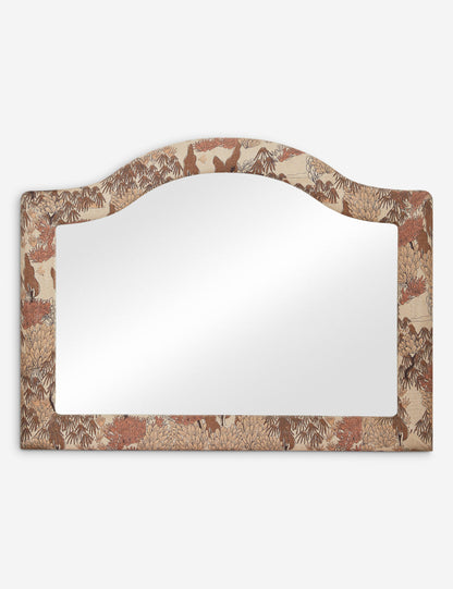 Miroir de cheminée rembourré Garden Walk par Sarah Sherman Samuel