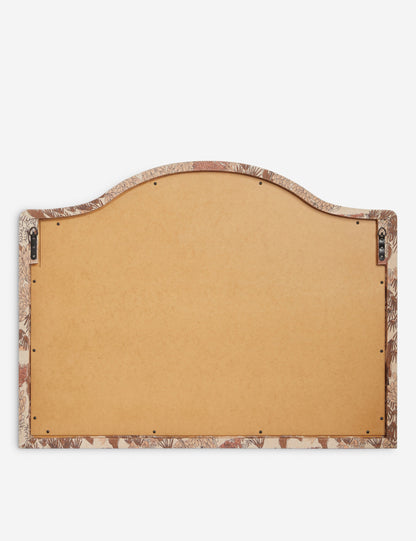 Miroir de cheminée rembourré Garden Walk par Sarah Sherman Samuel