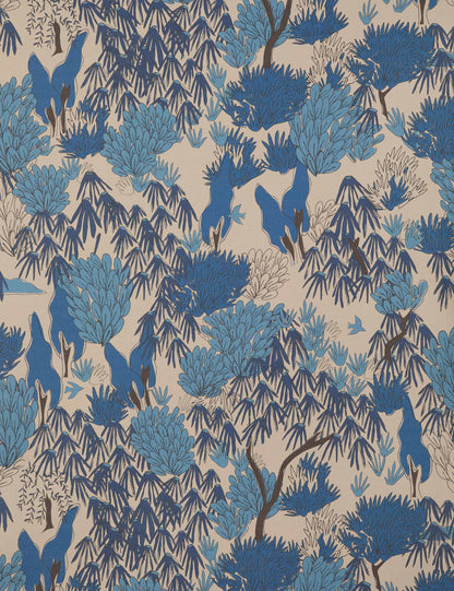 Papier peint tissé Garden Walk par Sarah Sherman Samuel