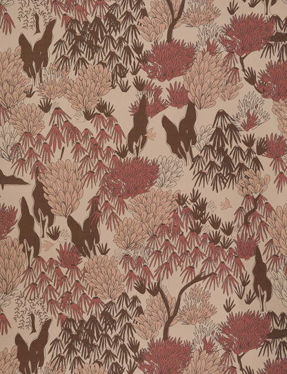 Papier peint tissé Garden Walk par Sarah Sherman Samuel