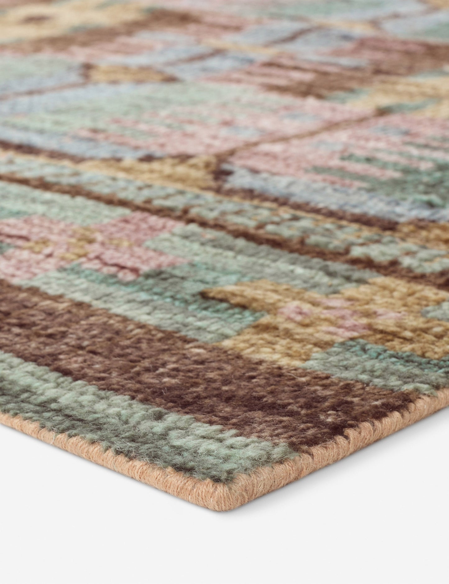 Tapis en laine noué à la main Ilse