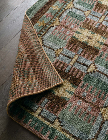 Tapis en laine noué à la main Ilse