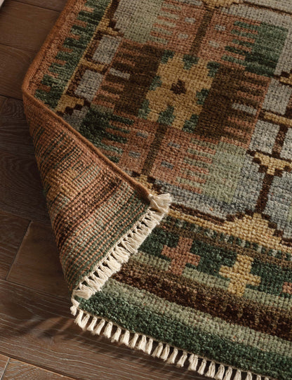 Tapis en laine noué à la main Ilse