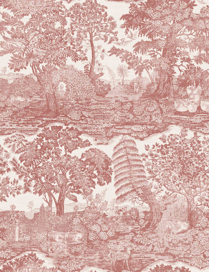 Papier peint Highgrove Toile par Sanderson