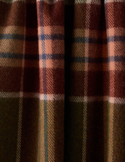 Jeté en laine d'agneau Holm