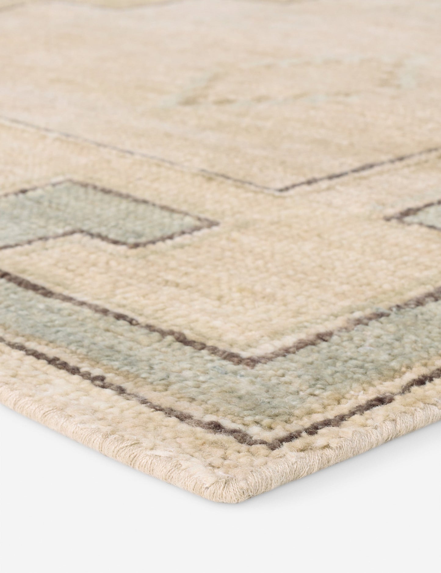 Tapis en laine noué à la main Silo