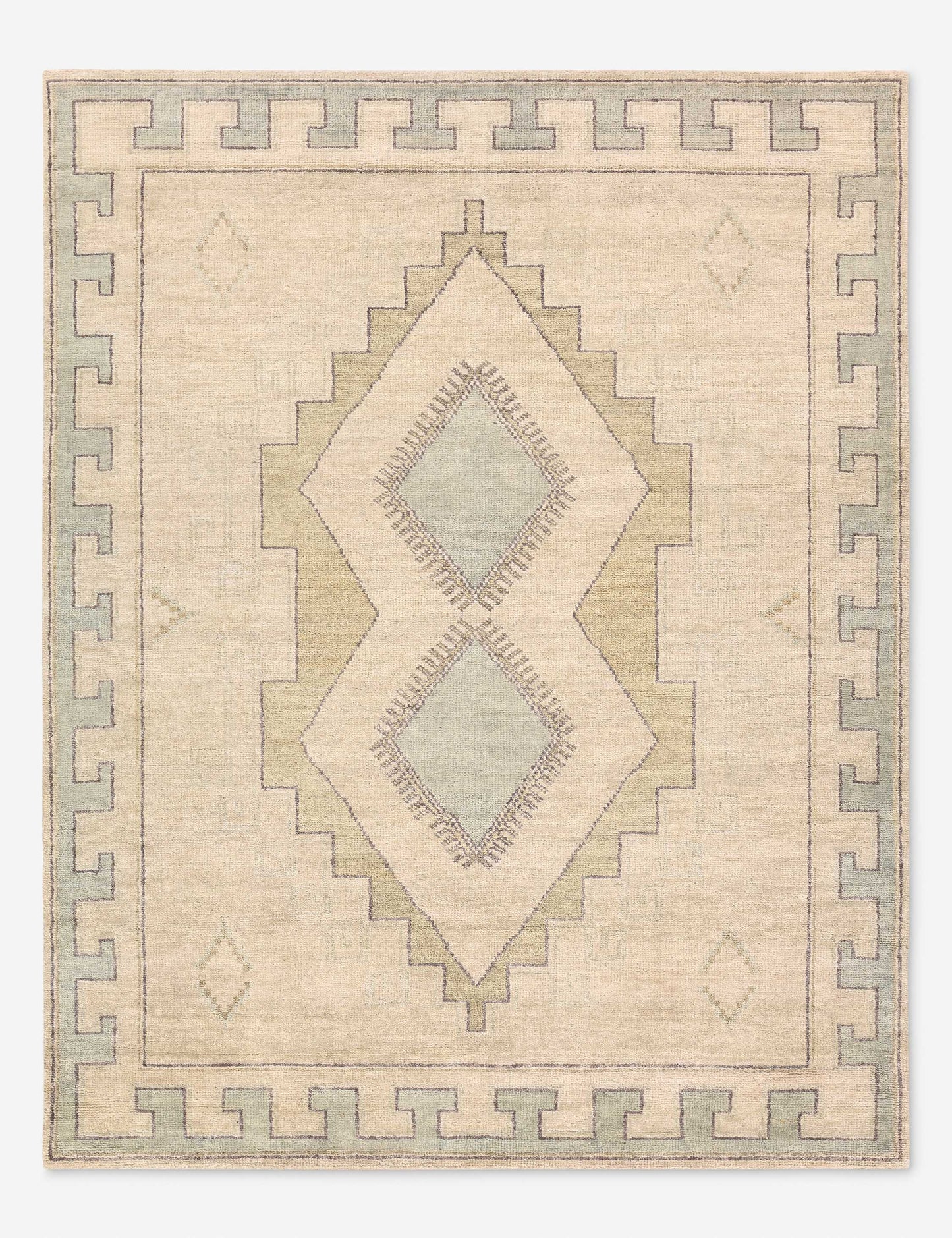 Tapis en laine noué à la main Silo