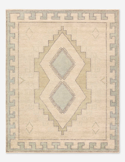 Tapis en laine noué à la main Silo