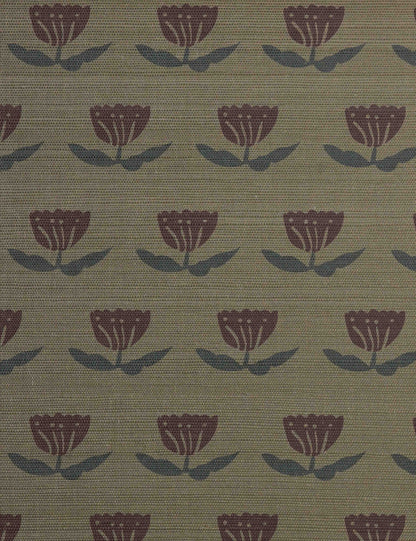 Papier peint Janna Grasscloth par Sarah Sherman Samuel