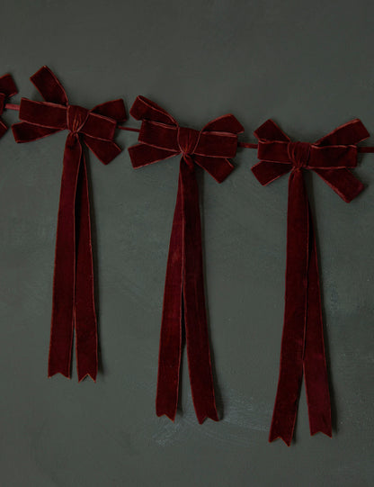 Guirlande de velours Mauree