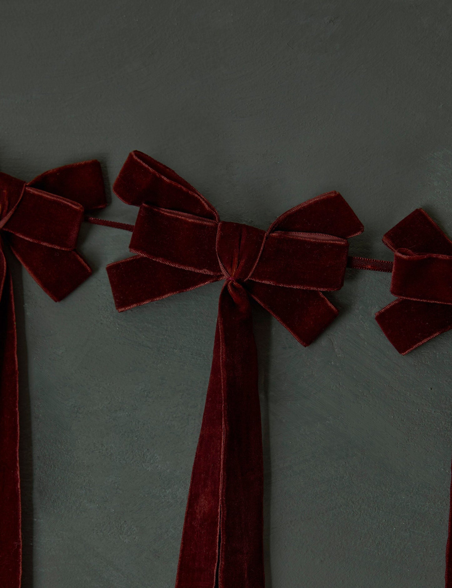 Guirlande de velours Mauree