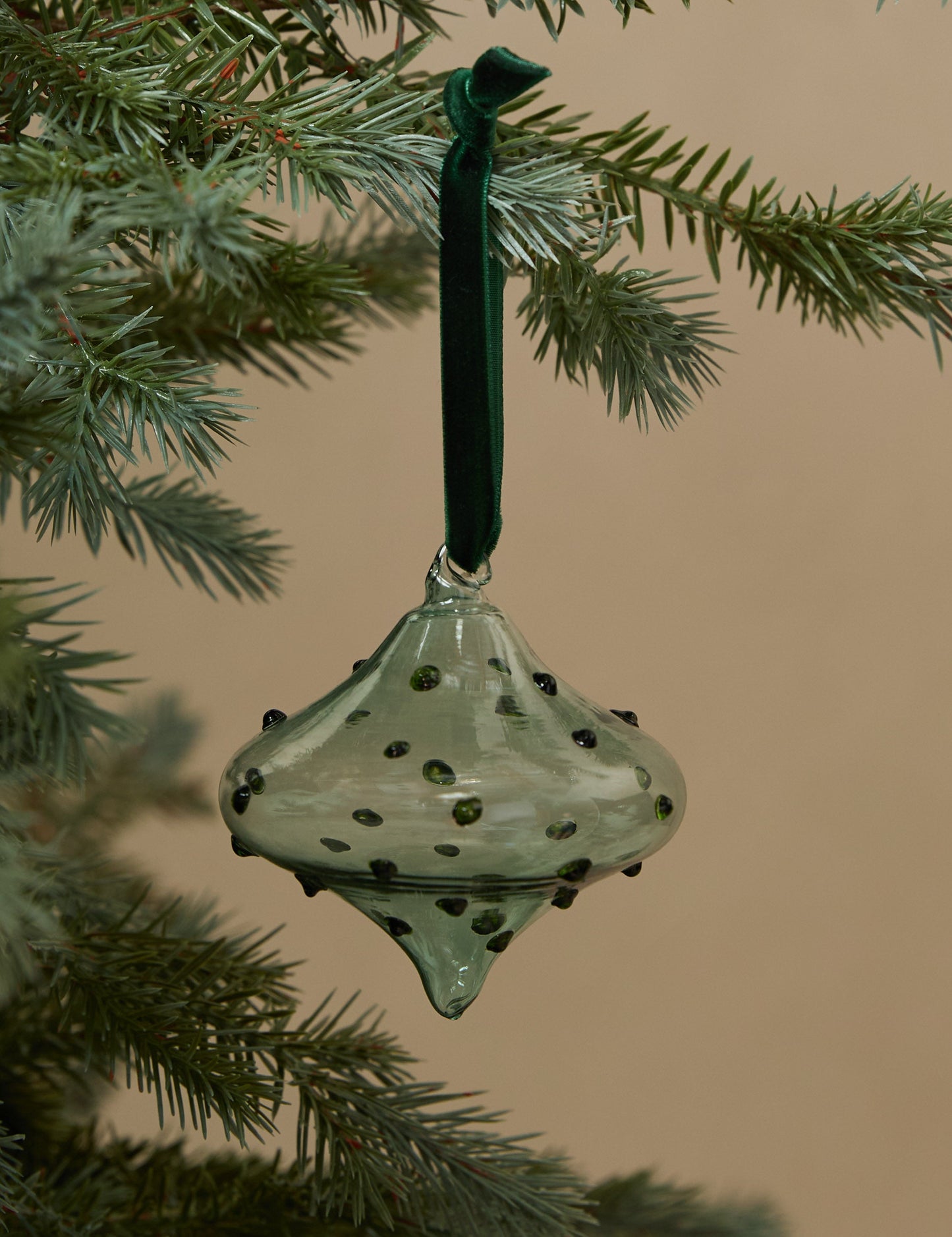 Ornement en verre Milay (lot de 2)