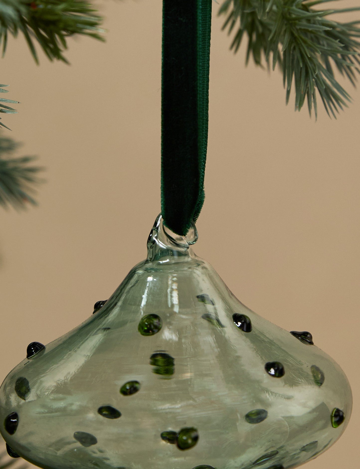 Ornement en verre Milay (lot de 2)