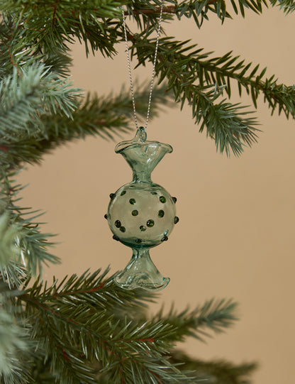 Ornement en verre Milay (lot de 2)