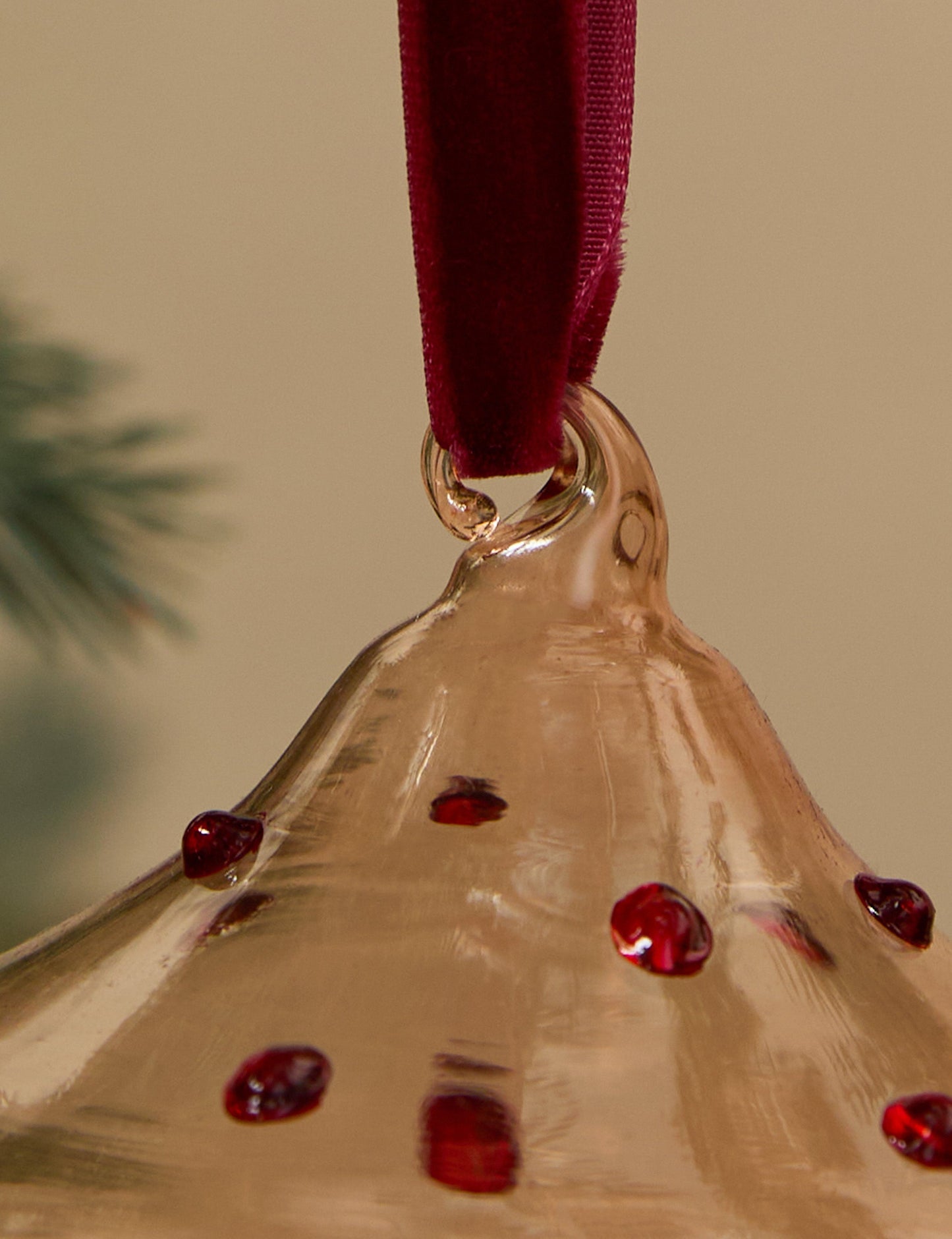 Ornement en verre Milay (lot de 2)