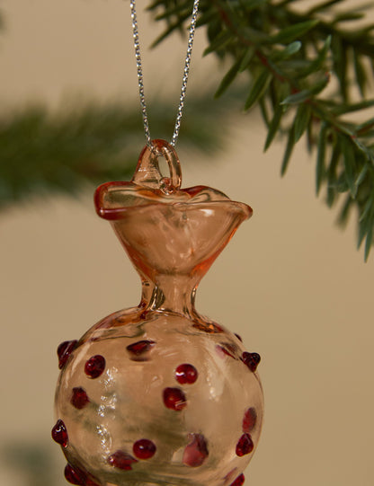 Ornement en verre Milay (lot de 2)