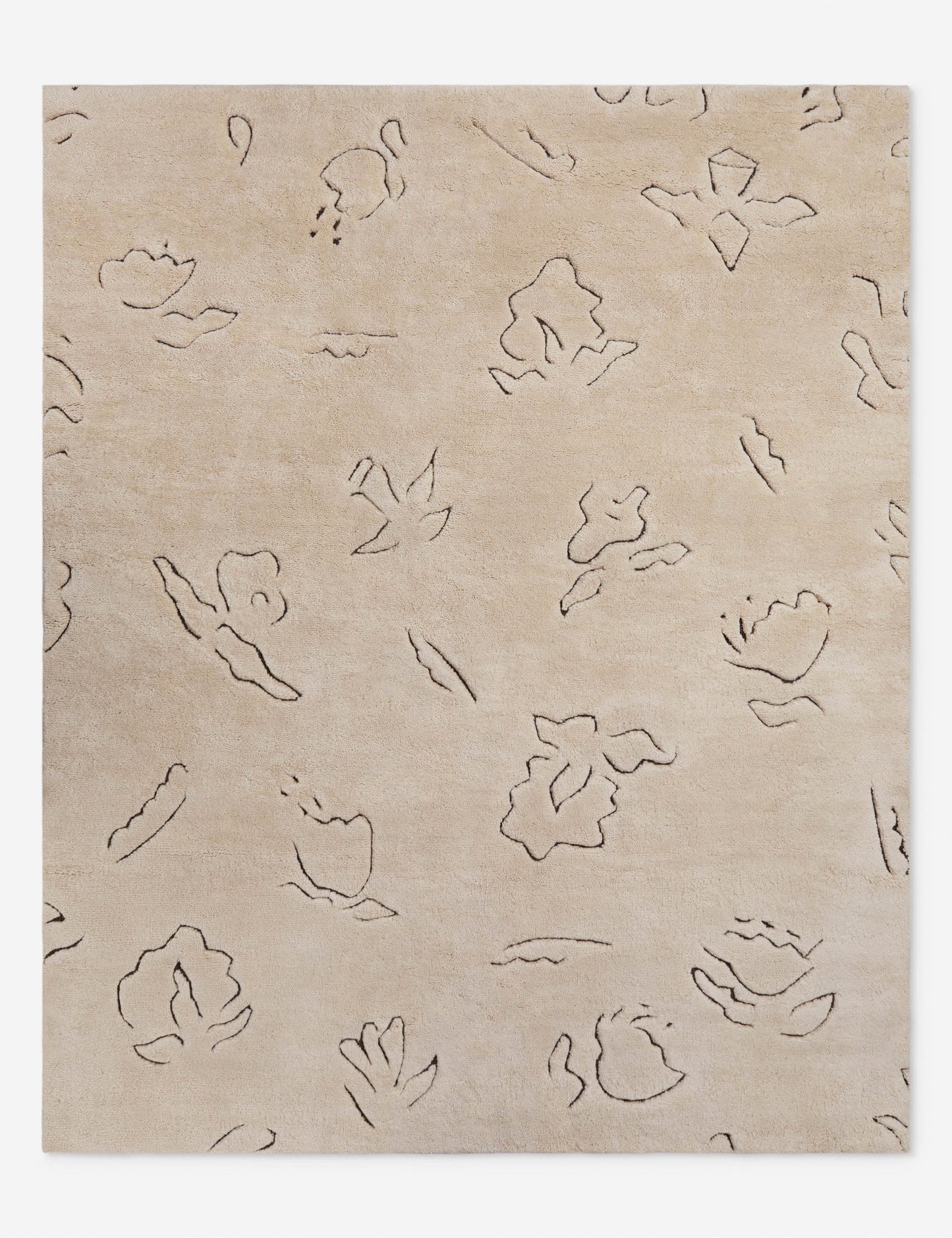 Tapis en laine noué à la main Narsi par Sarah Sherman Samuel