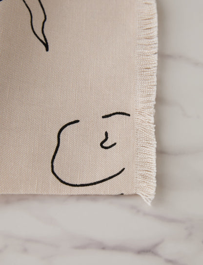 Linge de table Narsi par Sarah Sherman Samuel