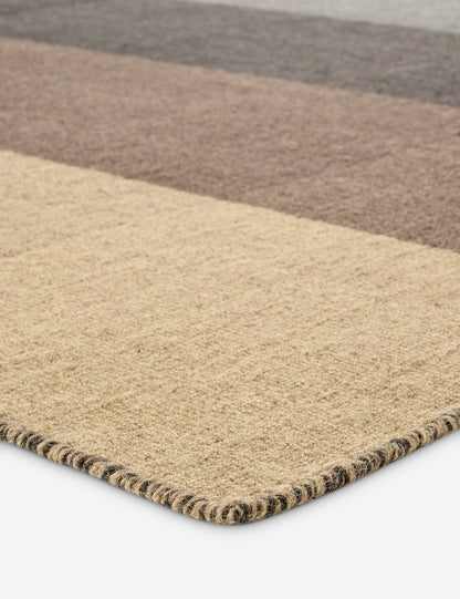 Tapis en laine tissé à la main de Zélande