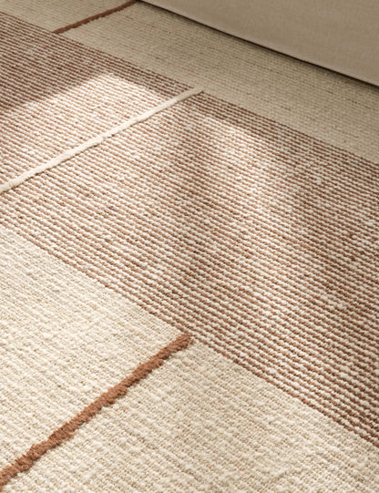 Tapis en laine tissé à la main Krane