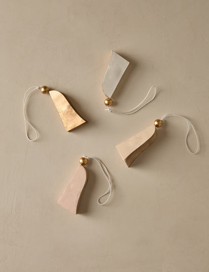 Décorations en forme de cloche en papier Revel (lot de 4)