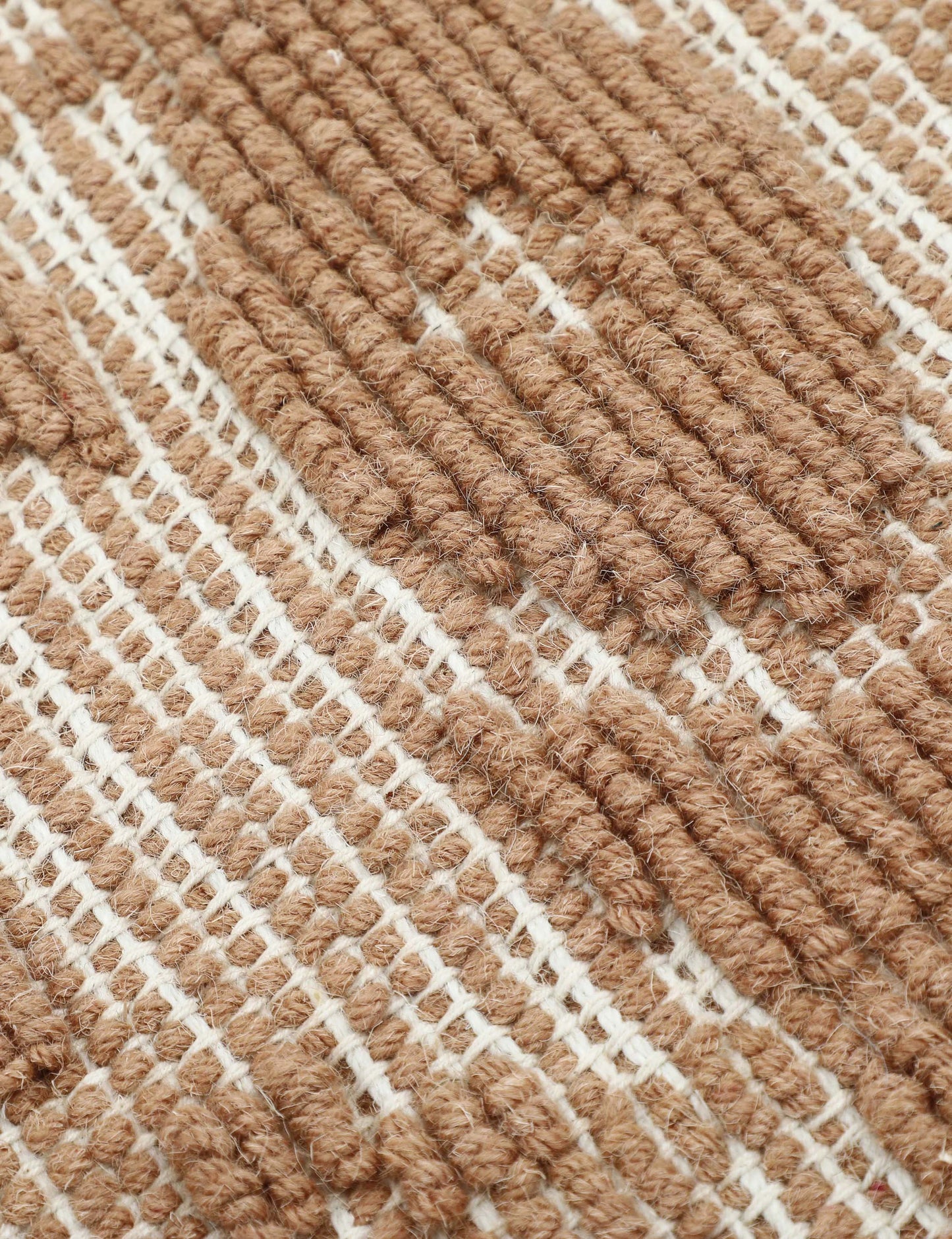 Tapis en laine tissé à la main Wynne