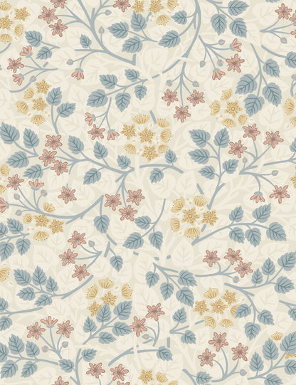 Papier peint Silver Lime par Sanderson