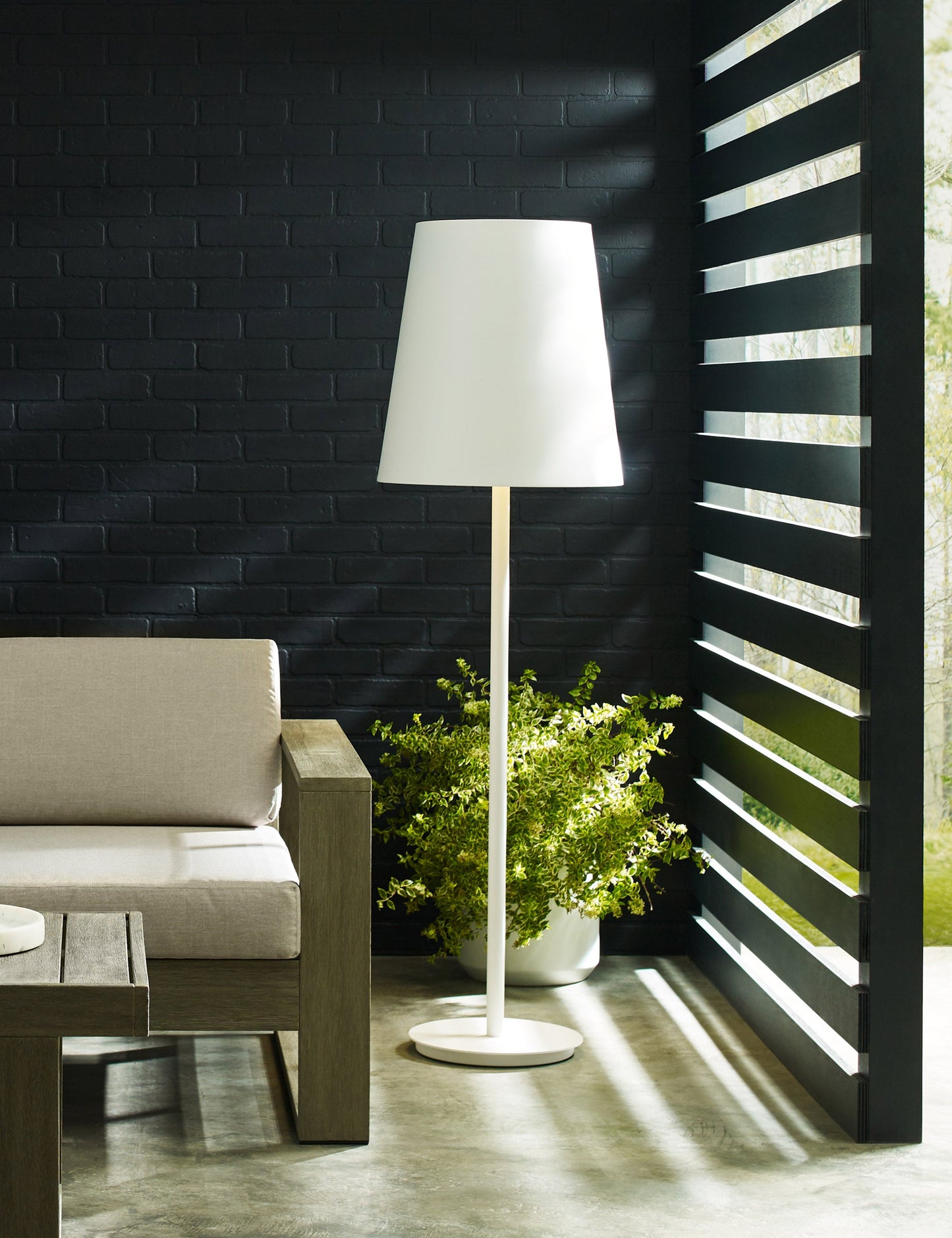 Lampadaire d'extérieur Carla