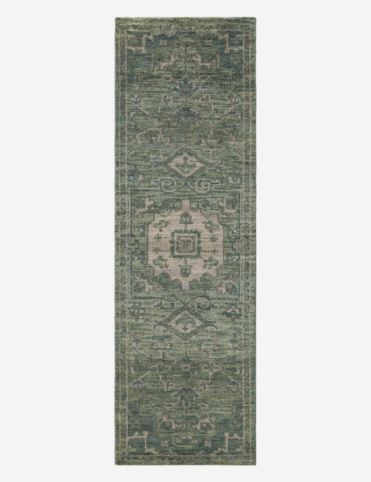 Tapis en laine noué à la main Sovana