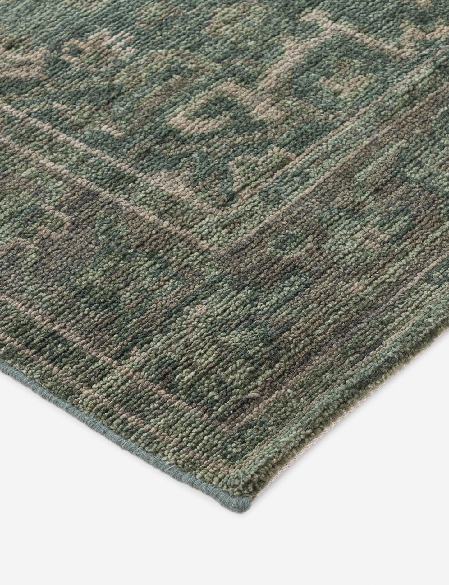 Tapis en laine noué à la main Sovana