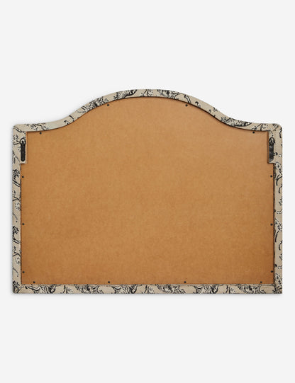 Miroir de cheminée rembourré Tiger par Sarah Sherman Samuel
