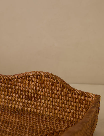 Plateau en rotin Tyna