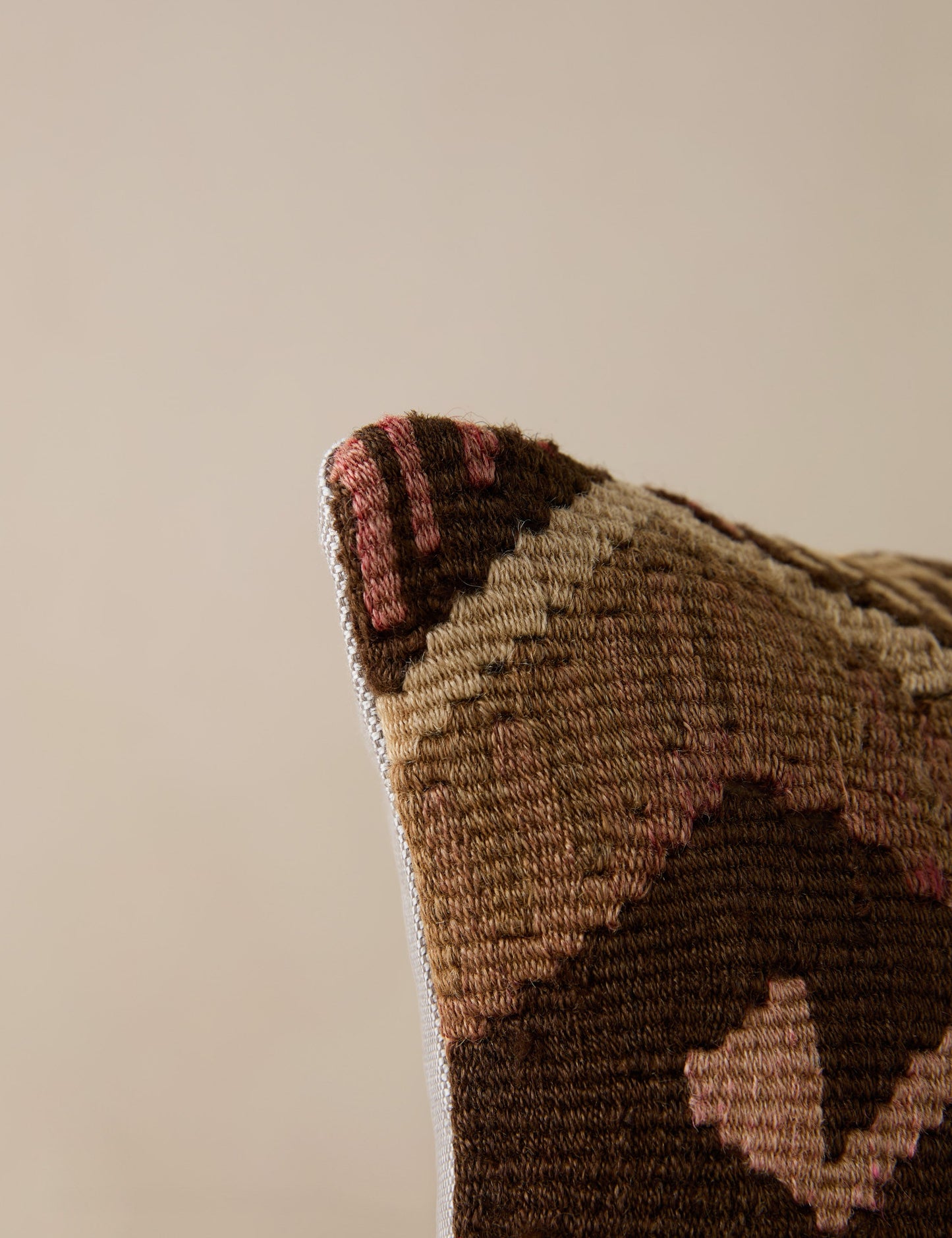 Coussin lombaire vintage n° 182, 12 x 20