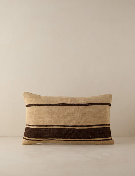 Coussin lombaire vintage n° 183, 12 x 20