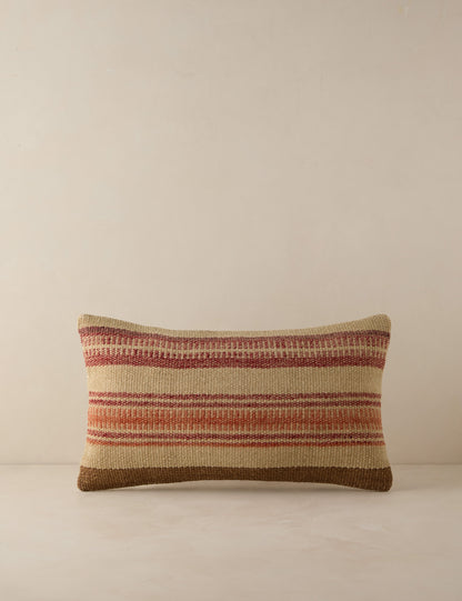 Coussin lombaire vintage n° 186, 12 x 20