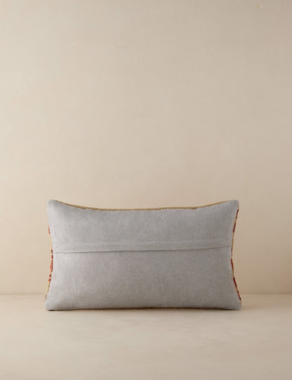 Coussin lombaire vintage n° 186, 12 x 20